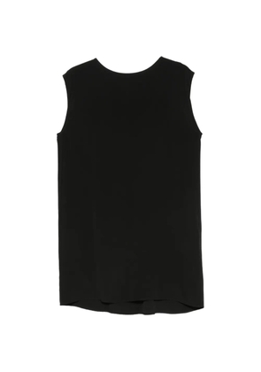 Su pleated sleeveless mini dress - Black