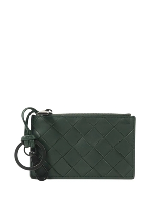 Bottega Veneta Pre-Owned Intrecciato leather coin case - Green