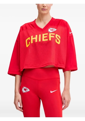 Nike x NFL Kansas City Chiefs Wide Receiver V-neck T-shirt - Red