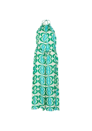 Sundress Sophie geometric-print jumpsuit - Neutrals