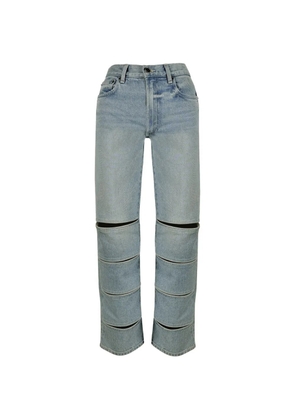 Contessa Mills Arcana cut-out jeans - Blue