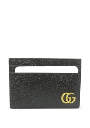Gucci Pre-Owned GG Marmont card case - Black