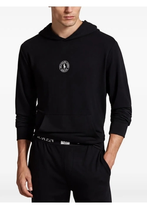 Polo Ralph Lauren hooded logo sleepwear - Black