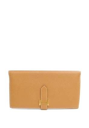 Hermès Pre-Owned Hermès Bearn Epsom leather wallet - Neutrals