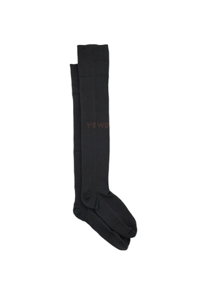 adidas Y-3 Wales Bonner logo-print socks - Black