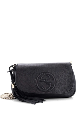 Gucci Pre-Owned Soho Chain Leather Medium crossbody bag - Black