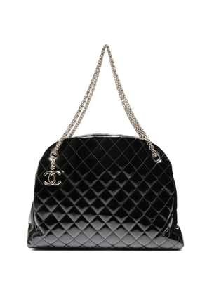 CHANEL Pre-Owned 2010-2012 Mademoiselle quilted tote bag - Black