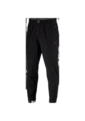 PUMA logo-detail track pants - Black