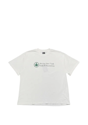 Sinclair Parks and Rec print short-sleeve T-shirt - White