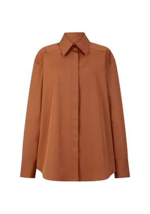 A LINE Noa oversized shirt - Brown