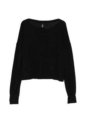Thom Krom raw-edge sweater - Black