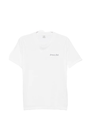 Sporty & Rich logo-print crew-neck T-shirt - White