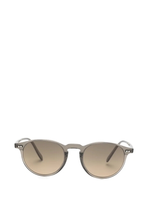 Oliver Peoples Riley Sun round-frame sunglasses - Grey