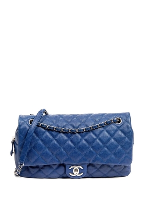 CHANEL Pre-Owned Jumbo Easy Flap shoulder bag - Blue
