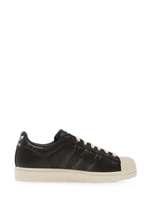 adidas Superstar II snakeskin-effect sneakers - Black