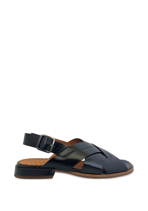 Chie Mihara crossover-strap buckle-fastening sandals - Black