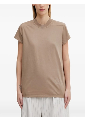 Rick Owens DRKSHDW Small Level seam-detail T-shirt - Brown