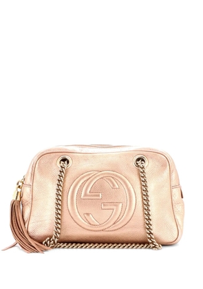 Gucci Pre-Owned Soho Chain Zip Leather Small shoulder bag - Metallic