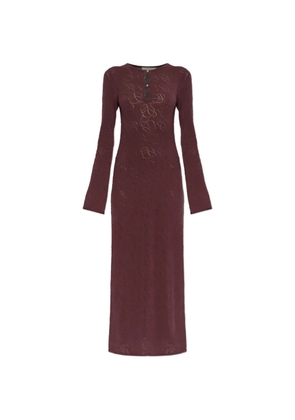 By Malene Birger Beatriz cut-out detail maxi dress - Red