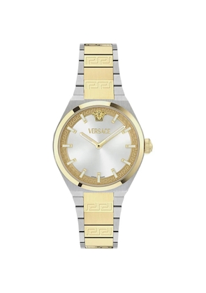 Versace V-Auria 35mm watch - Silver