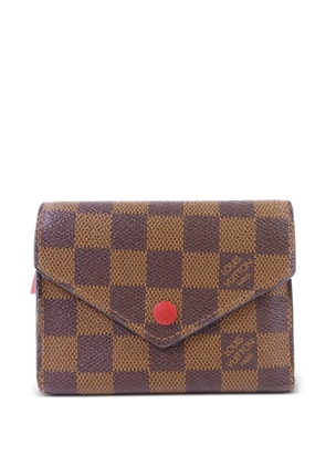 Louis Vuitton Pre-Owned Victorine Damier wallet - Brown