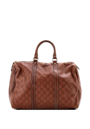Gucci Pre-Owned Joy Boston Bag Guccissima Leather Medium handbag - Brown