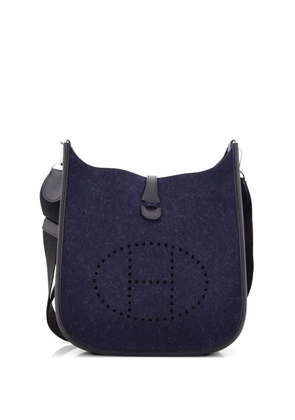 Hermès Pre-Owned Evelyne Bag Gen III Felt PM crossbody bag - Blue