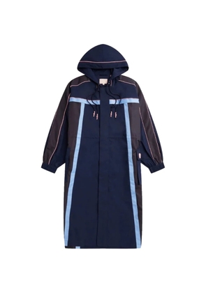 A BATHING APE® Bapesta parka coat - Blue