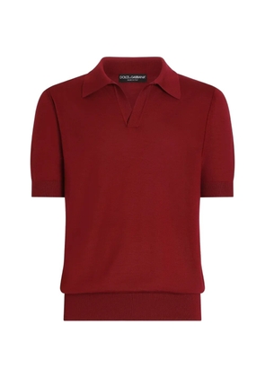 Dolce & Gabbana V-neck top - Red