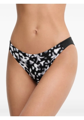 BOGNER FIRE+ICE Bacara abstract-print bikini bottoms - Black