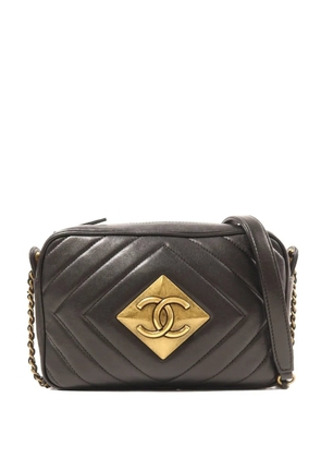 CHANEL Pre-Owned CC Mark chain-strap shoulder bag - Black