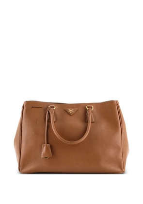 Prada Pre-Owned Lux Open Saffiano Leather North South tote bag - Brown