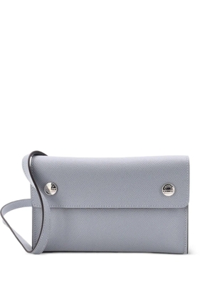 Hermès Pre-Owned Hermesnap Wallet Bag Epsom crossbody bag - Grey