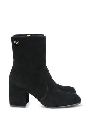 Stuart Weitzman Quinn block heel ankle boots - Black