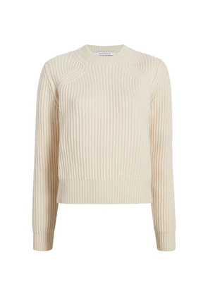 Another Tomorrow ribbed-knit cashmere sweater - Neutrals