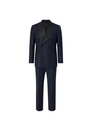 FRANZESE COLLECTION Beckham double-breasted wool suit - Blue