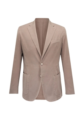 EMANUEL BERG notch-lapel single-breasted blazer - Neutrals