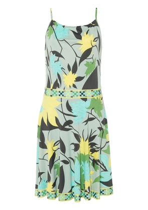 PUCCI Pre-Owned fitted floral-print dress - Green