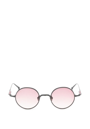 Matsuda round-frame engraved sunglasses - Grey
