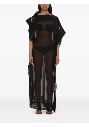 Christopher Esber Anchor hardware-detail long dress - Black
