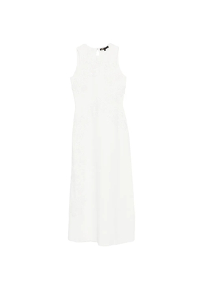 Maje sleeveless midi dress - White