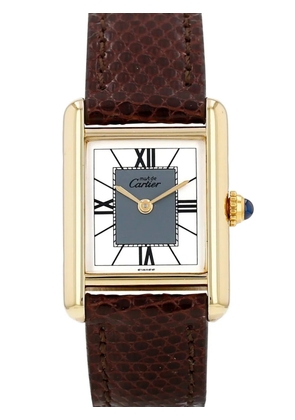 Cartier 1990s Tank Must 28mm watch - White