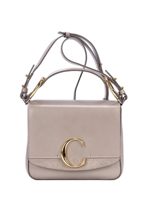 Chloé Pre-Owned C logo shoulder bag - Neutrals