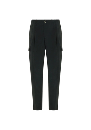 Herno cargo-pockets tapered pants - Black