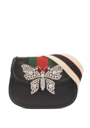 Gucci Pre-Owned GG butterfly cross body bag - Black