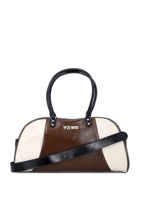 adidas Y-3 WB panelled tote bag - Brown