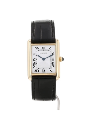 Cartier 1980s Tank Louis Cartier 31mm watch - White