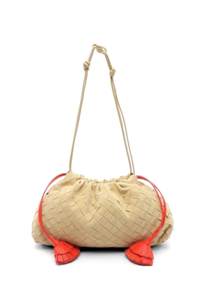 Bottega Veneta Pre-Owned 2000s Intrecciato shoulder bag - Neutrals