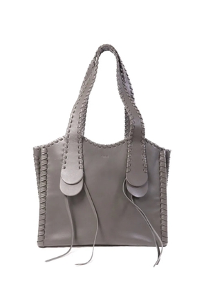 Chloé Pre-Owned Mony whipstitch tote bag - Grey
