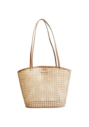 BEMBIEN Mirella woven tote bag - Neutrals
